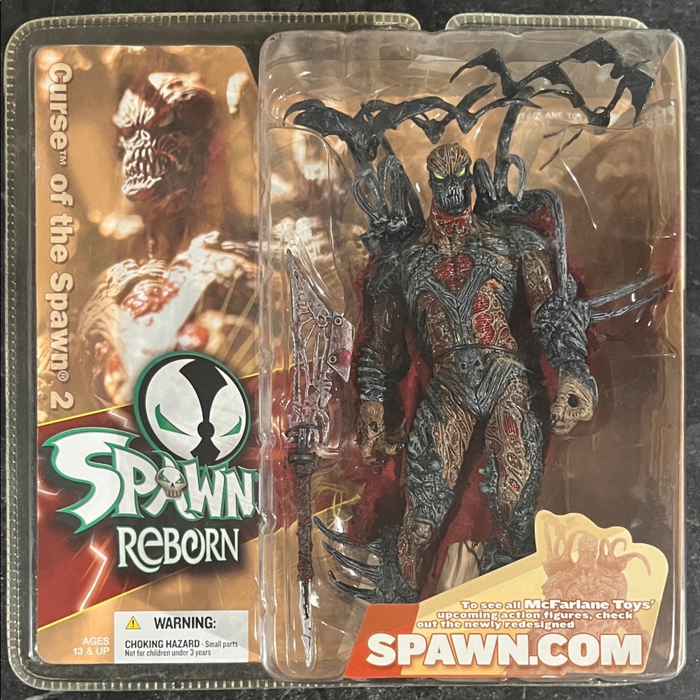 Spawn Reborn Action Figure - Black and Red